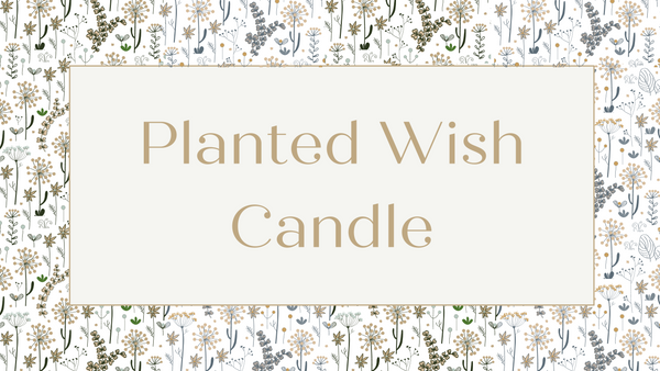 Planted Wish Candle